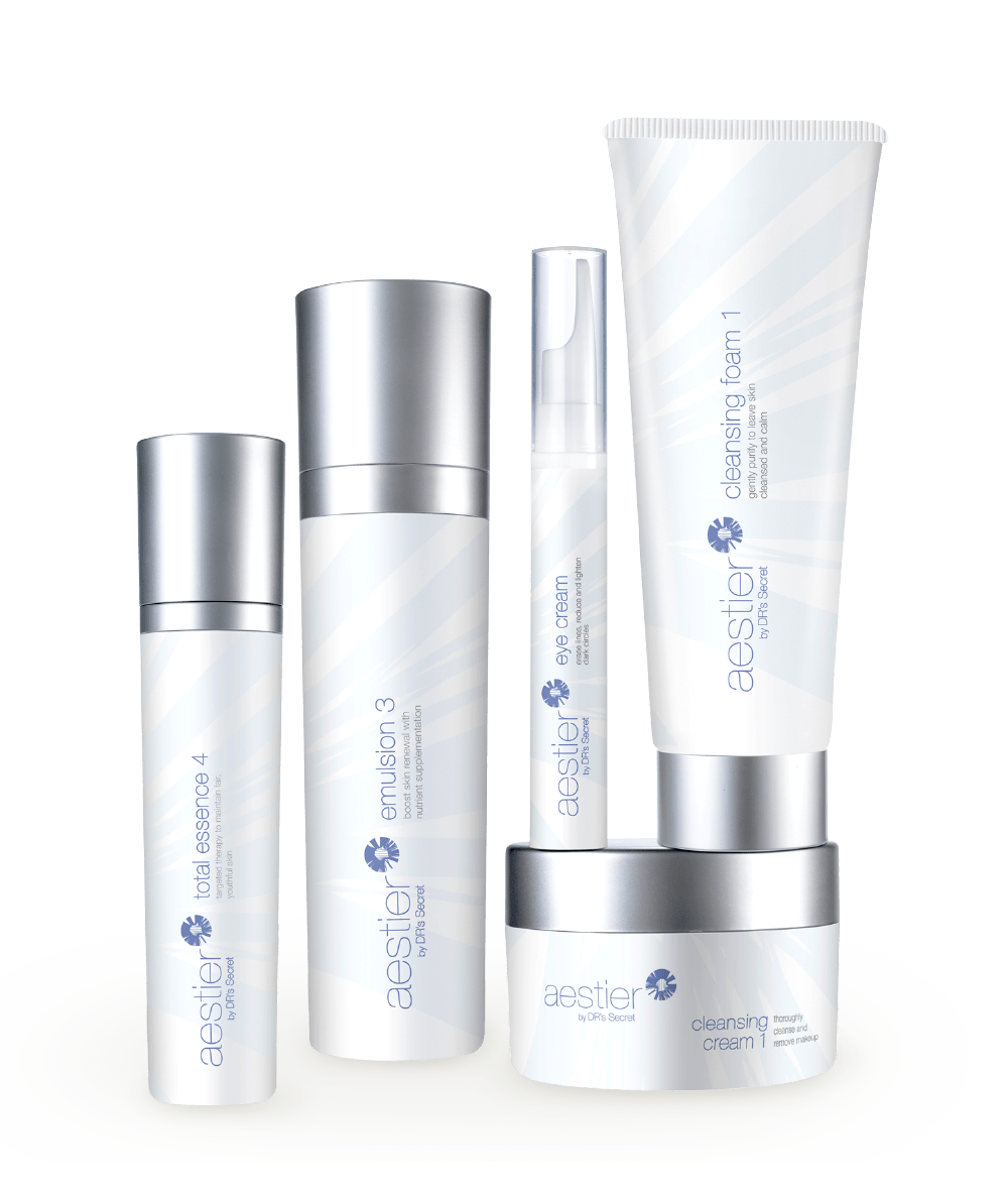DR's Secret Aestier anti-ageing skincare range