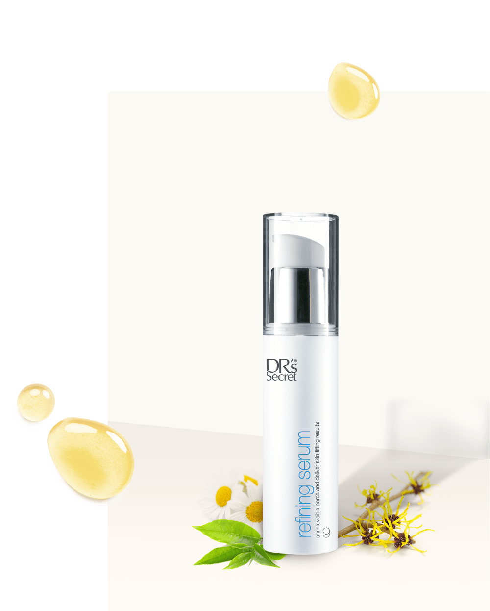DR's Secret Refining Serum bottle