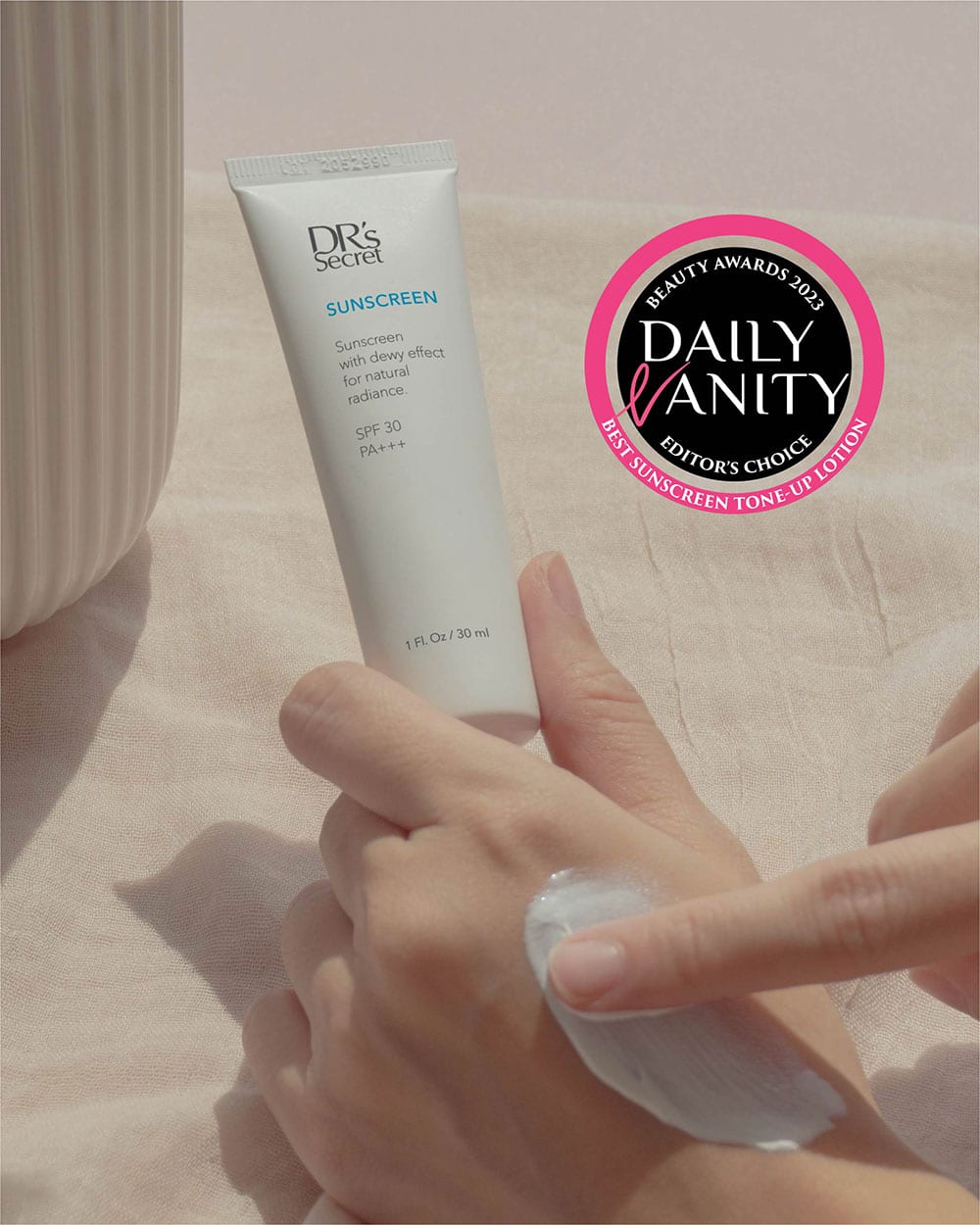DR's Secret Sunscreen 5 award winning product