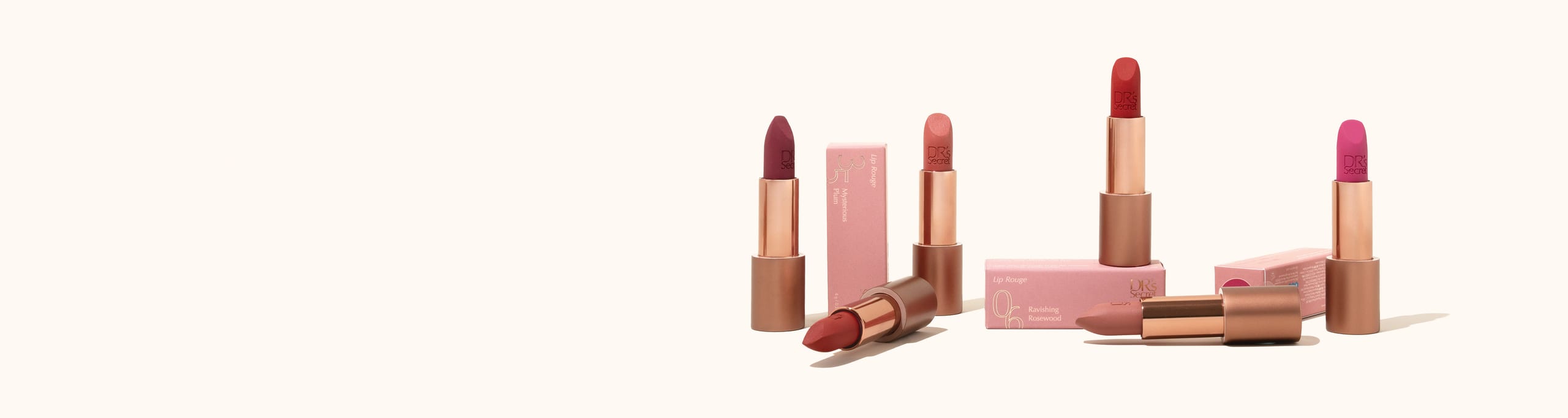 DR's Secret Lip Colour banner